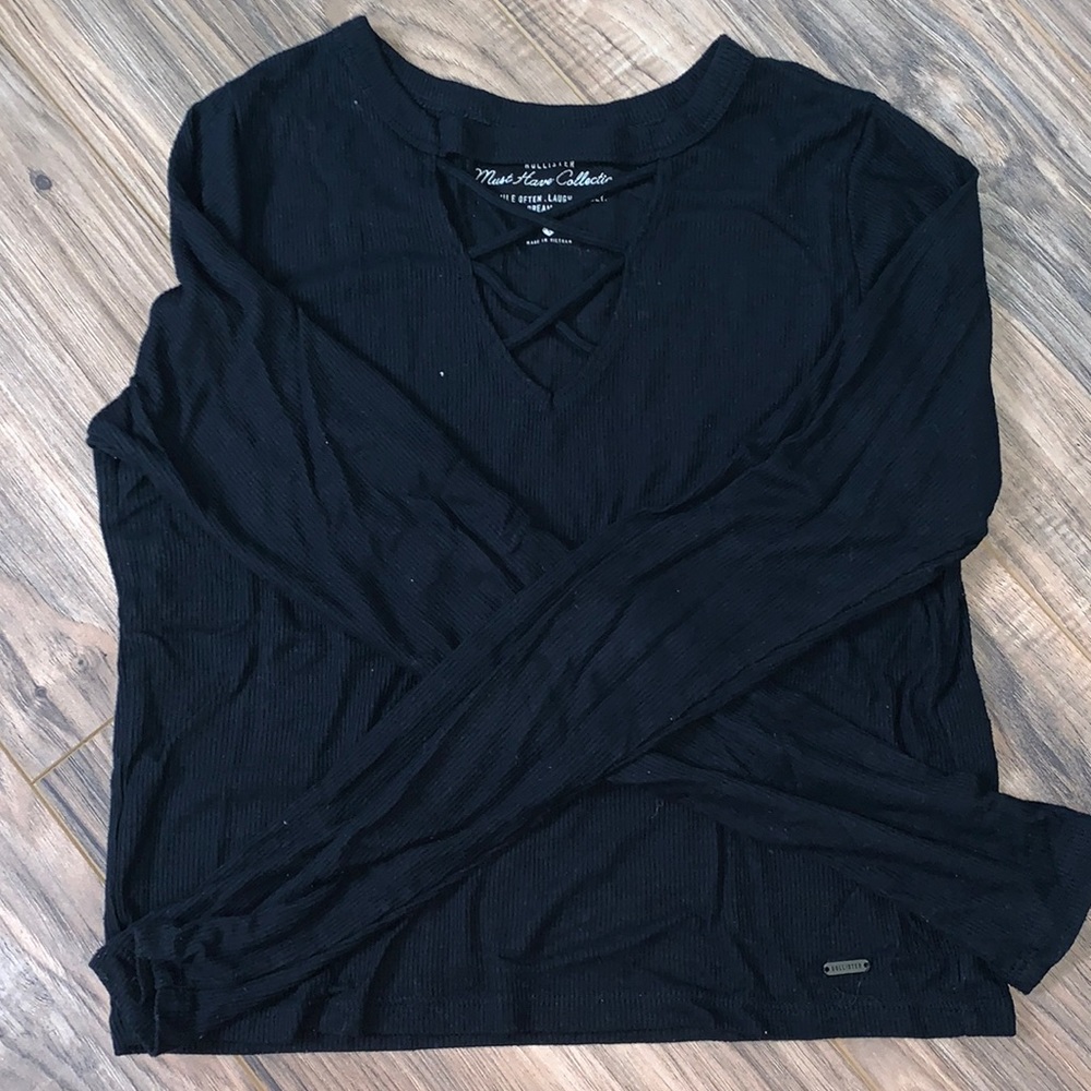 cropped long sleeve